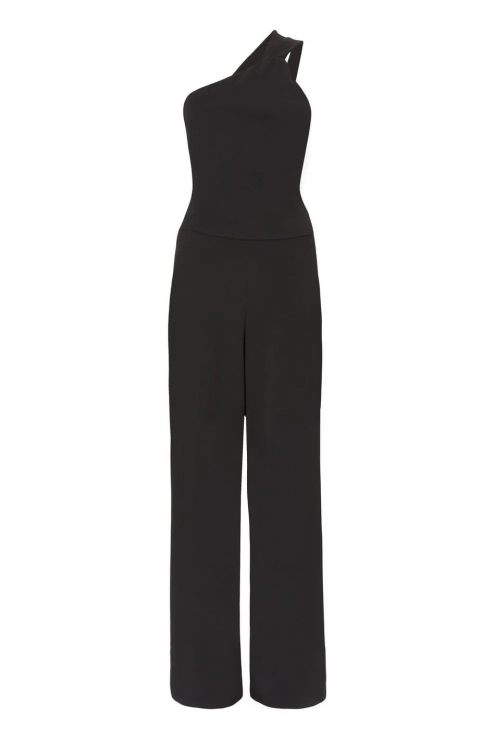 Black Knot Detail Jumpsuit