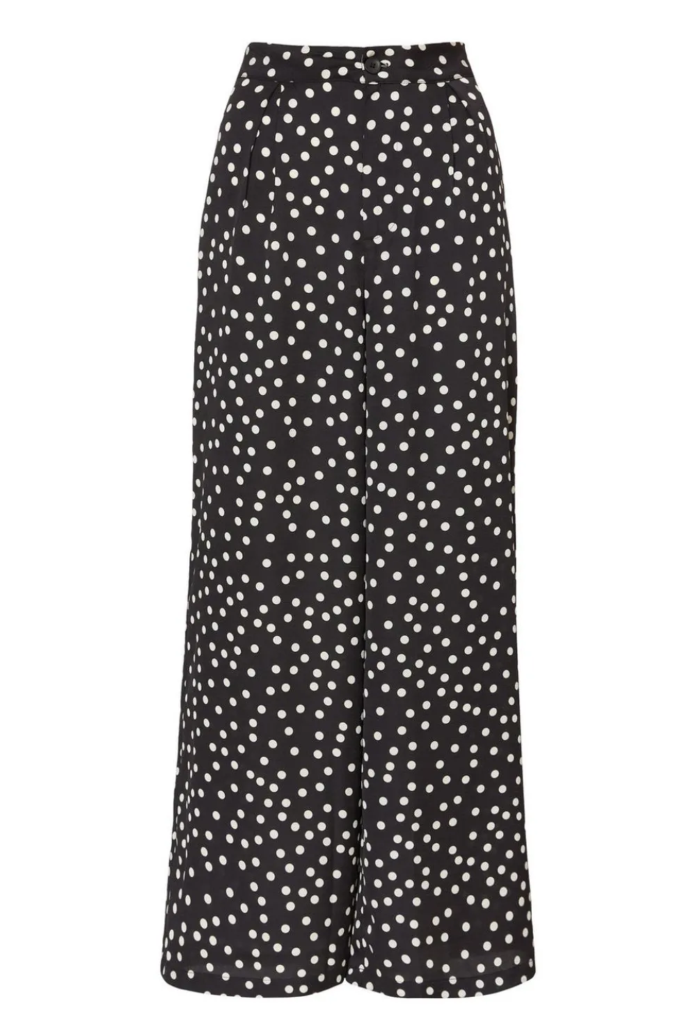 Black Polka Dot Trousers