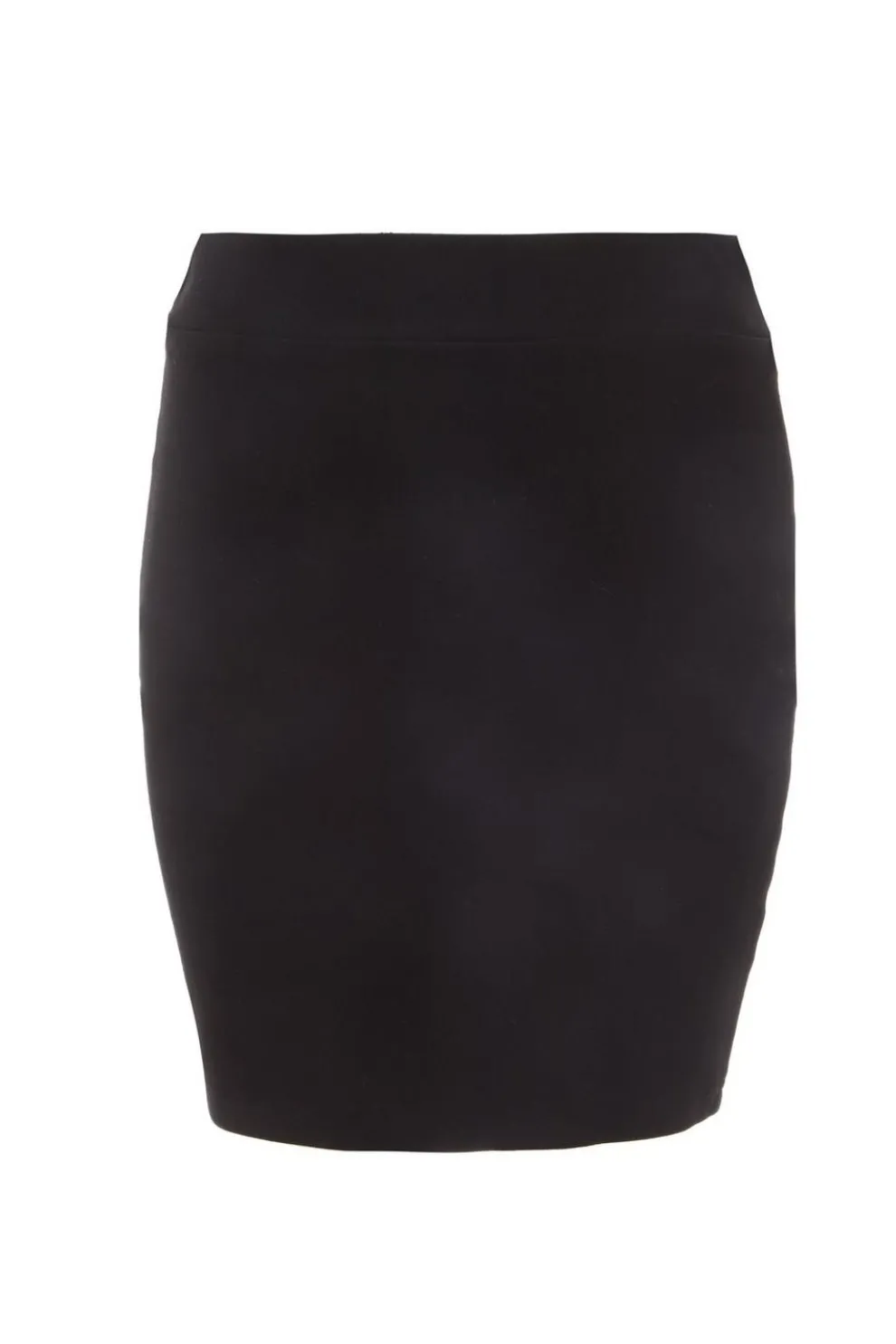 Black Stretch Bodycon Mini Skirt