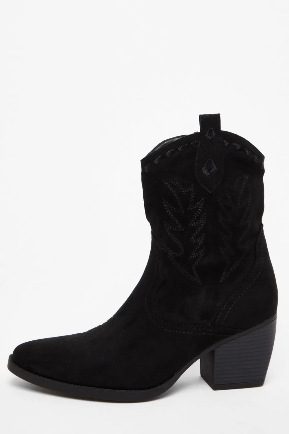 Black Western Ankle Boots