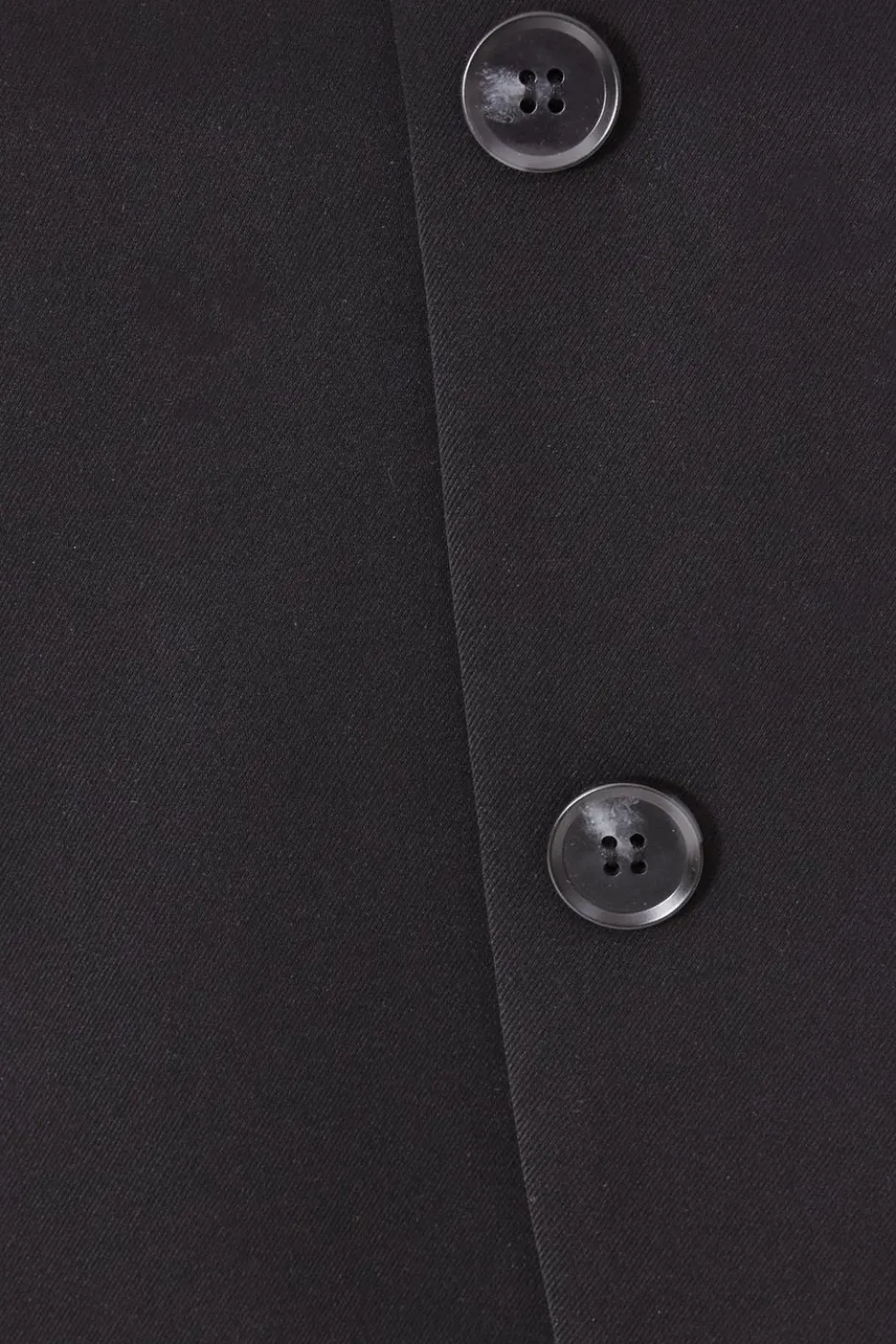 Black Wrap Mini Skirt