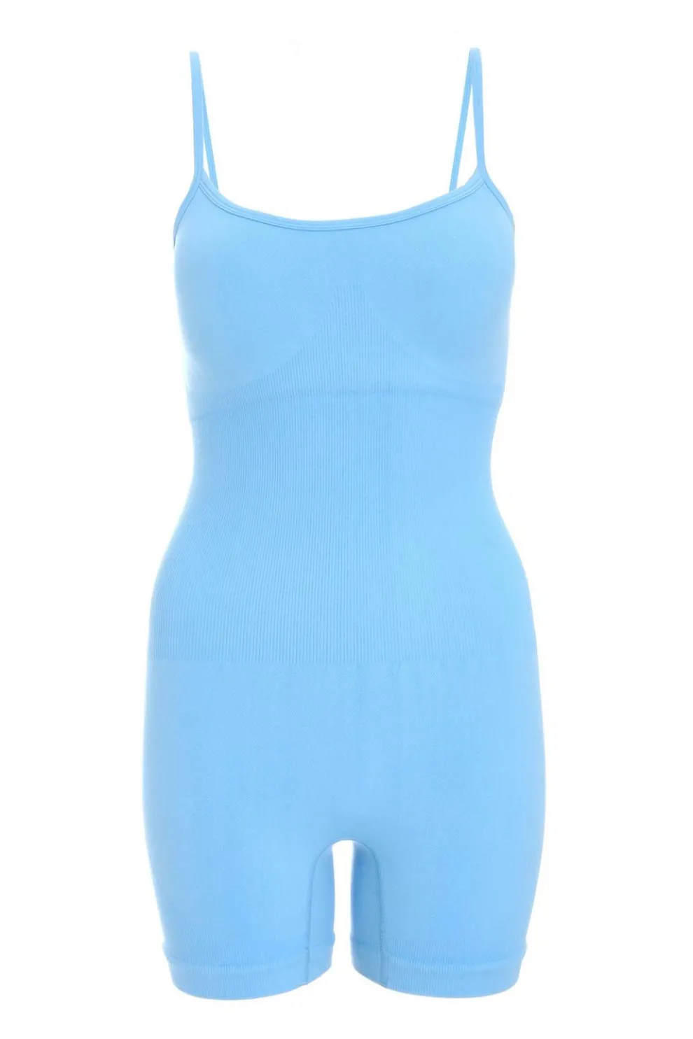 Blue Seamless Playsuit