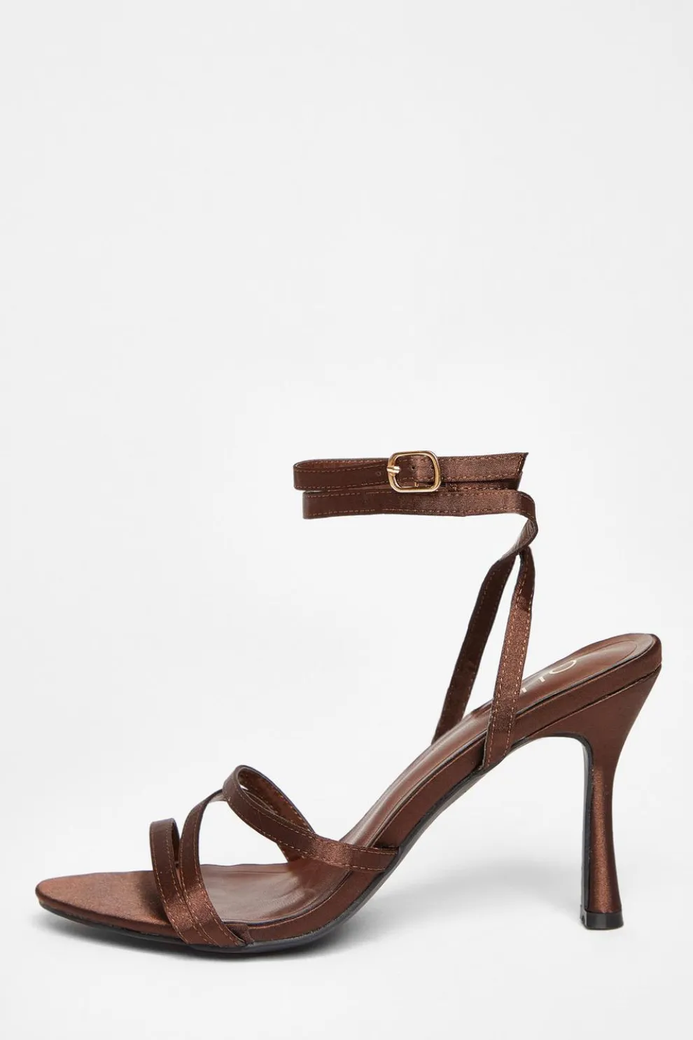 Brown Strappy Heels