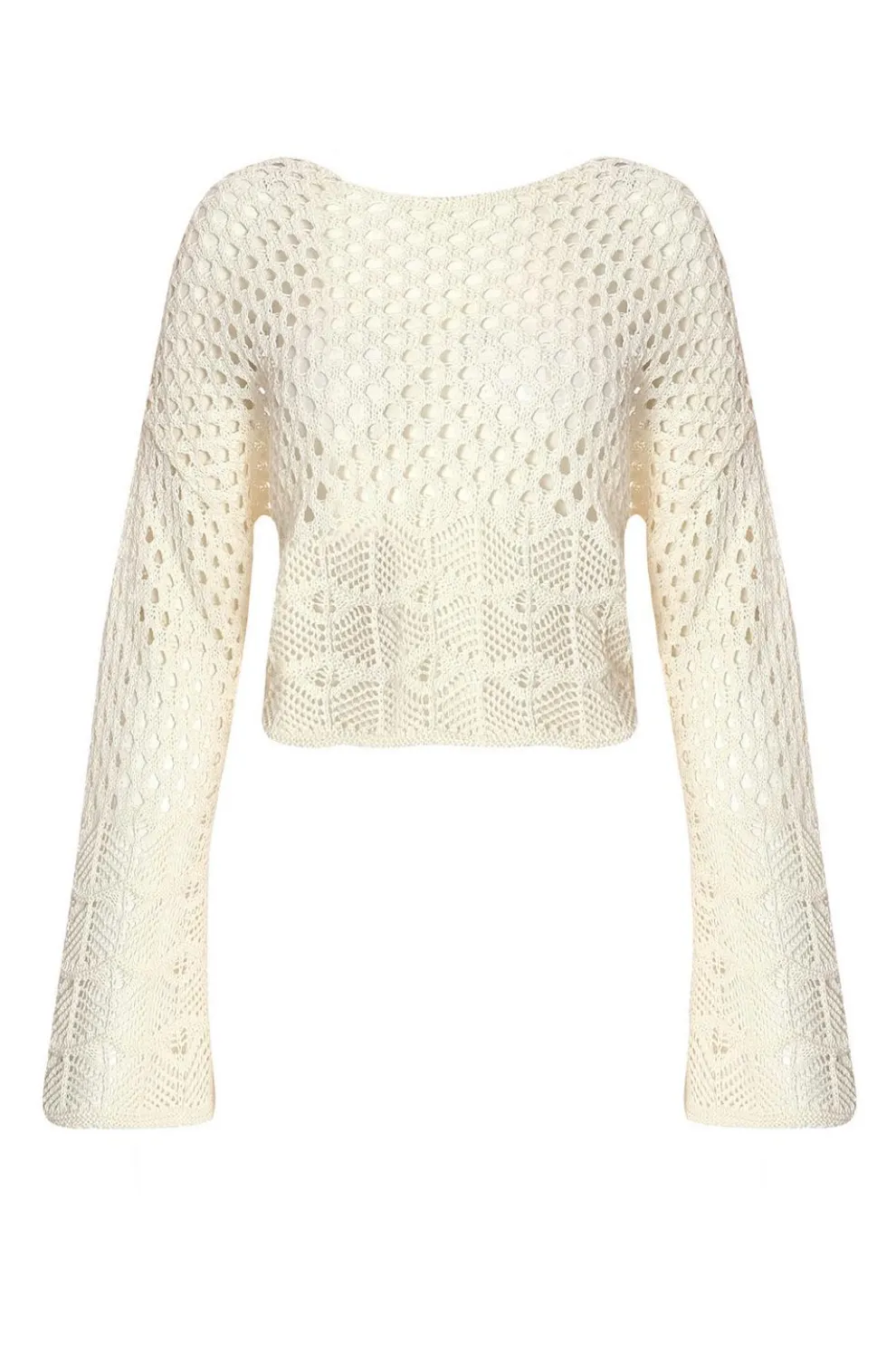 Crochet Long Sleeve Top