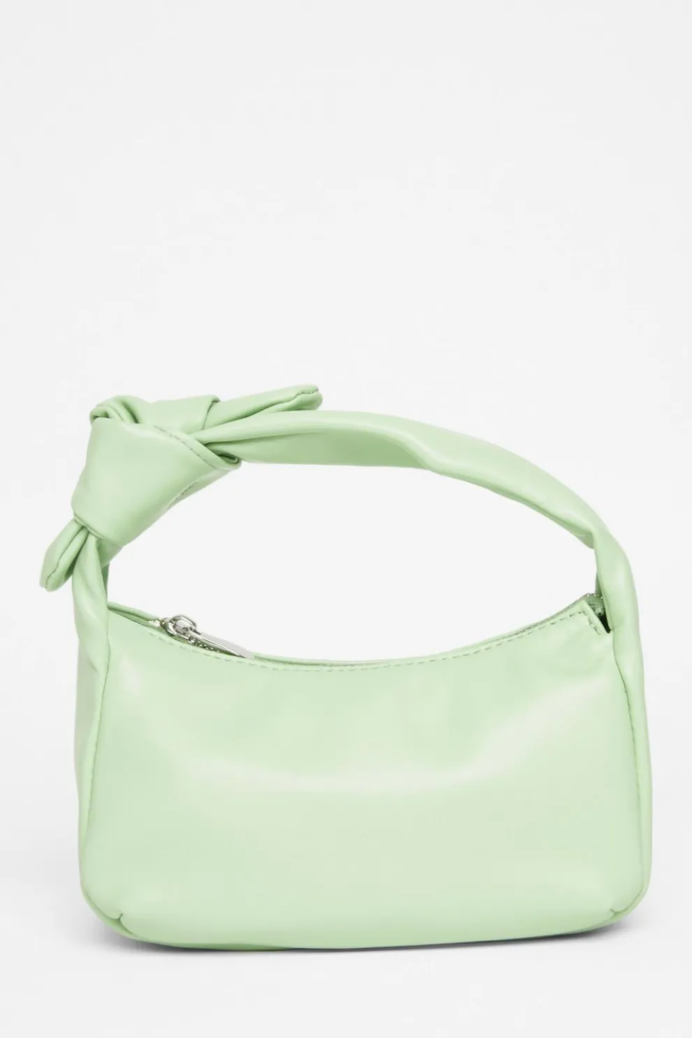 Green Knot Mini Top Handle Bag