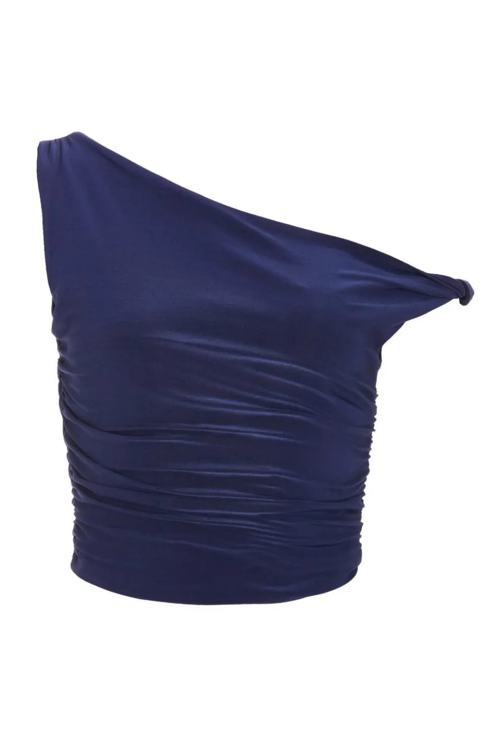 Indigo Twist Crop Top