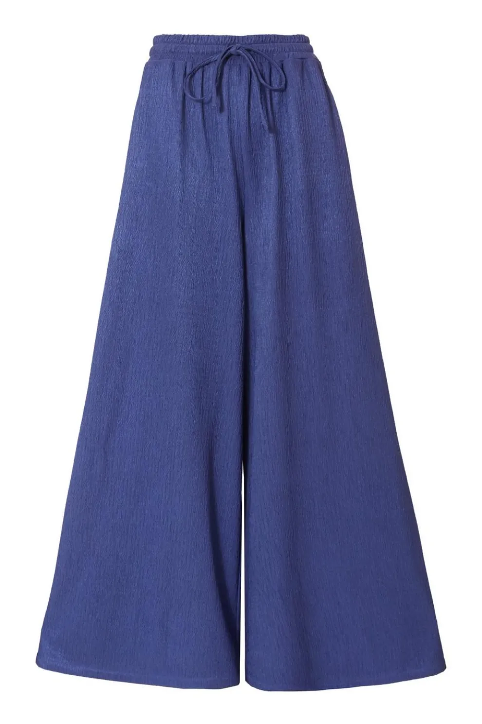 Indigo Wide Leg Trousers