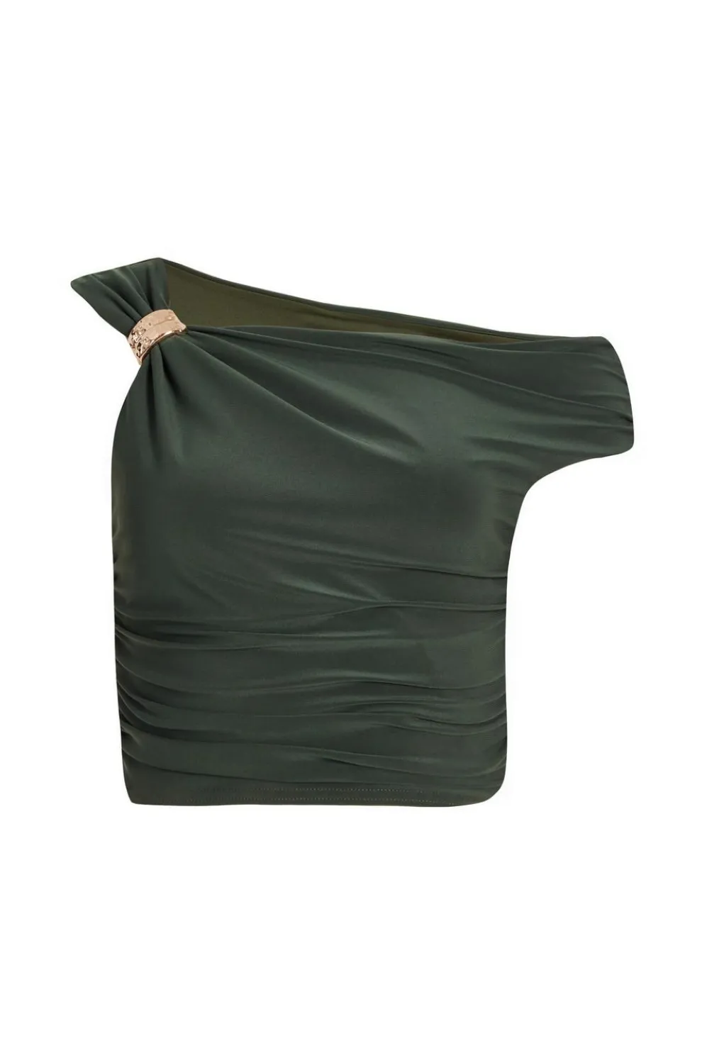 Khaki Drop Sleeve Top