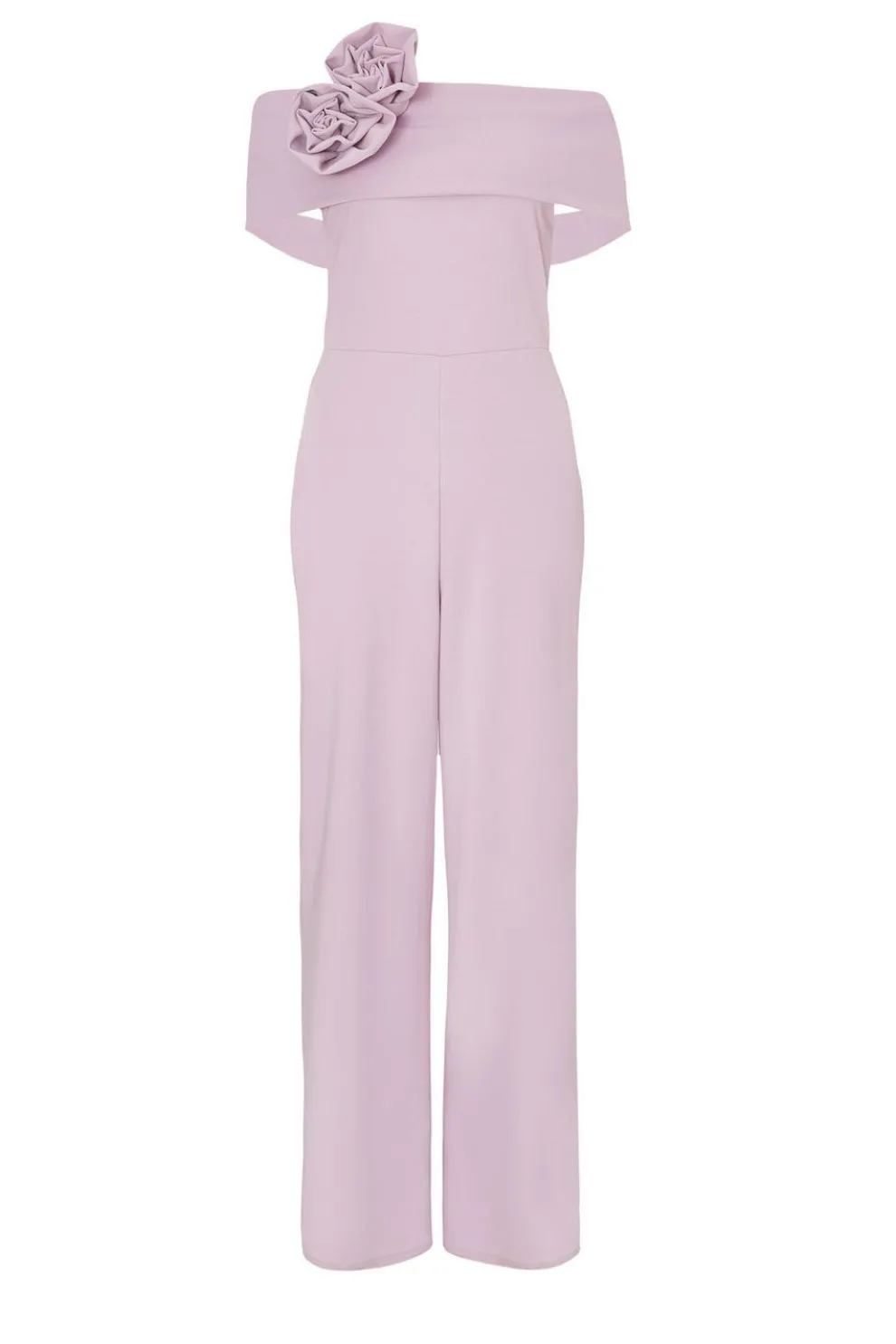 Lilac Floral Corsage Jumpsuit