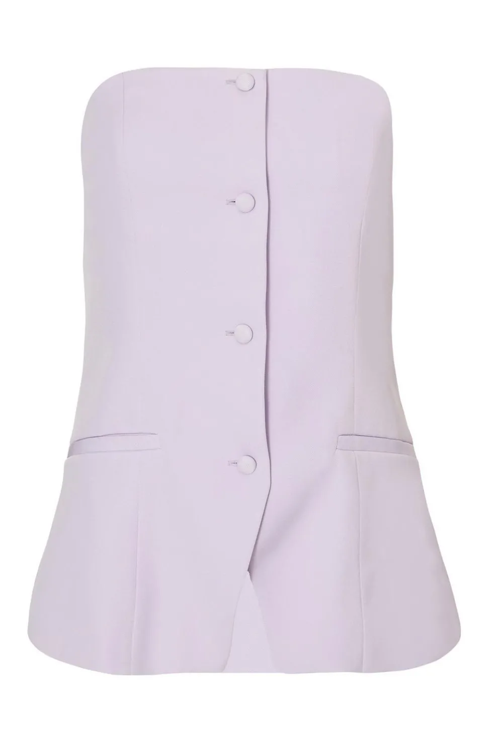 Lilac Tailored Bandeau Waistcoat