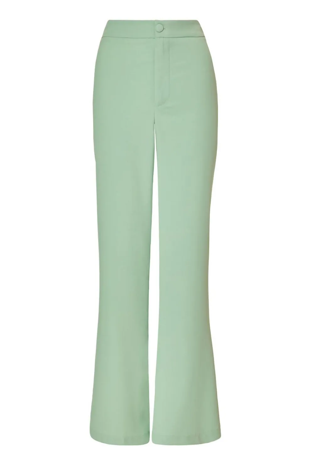 Mint Flared Tailored Trousers