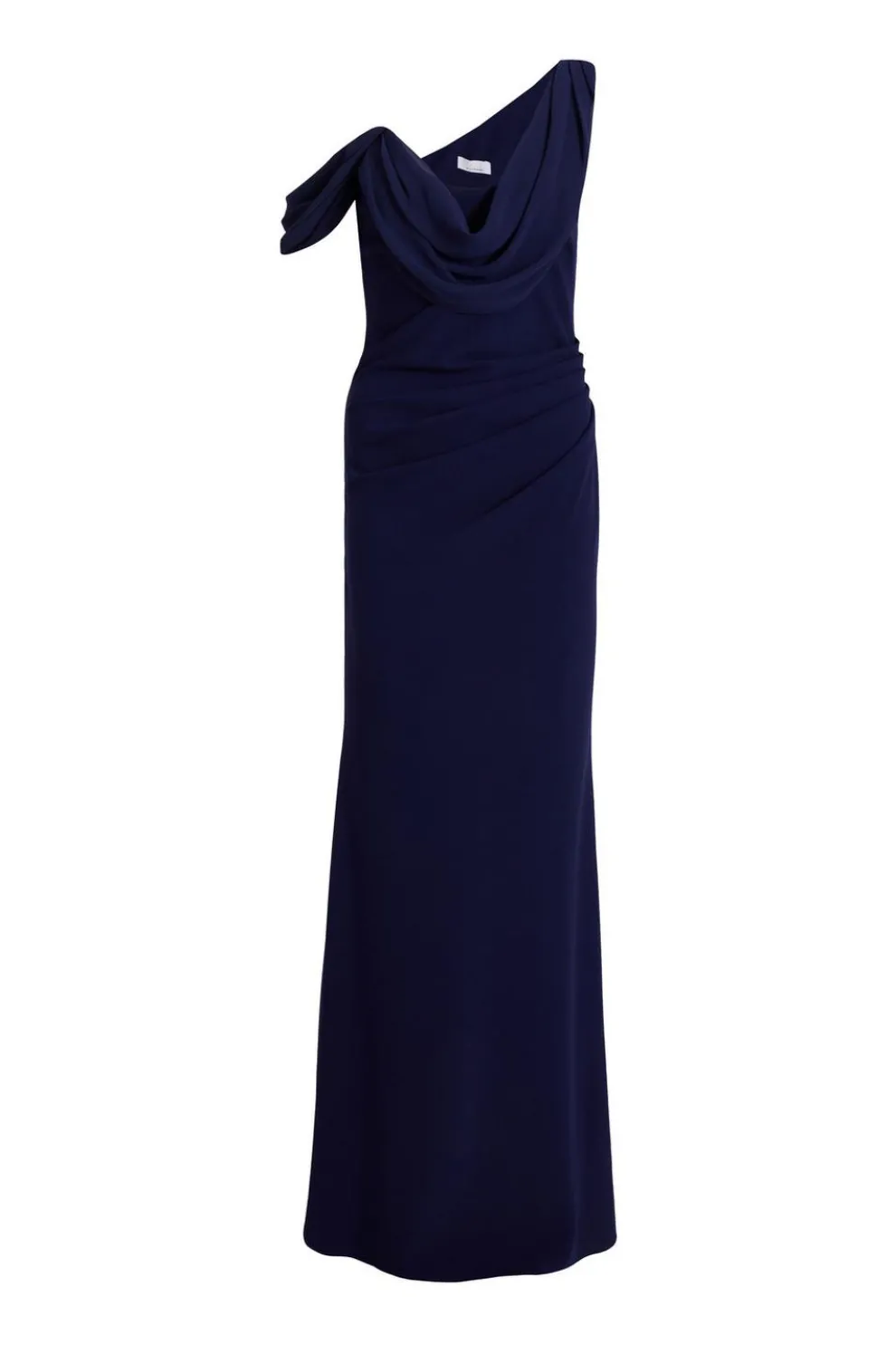 Navy Drop Sleeve Maxi Dress