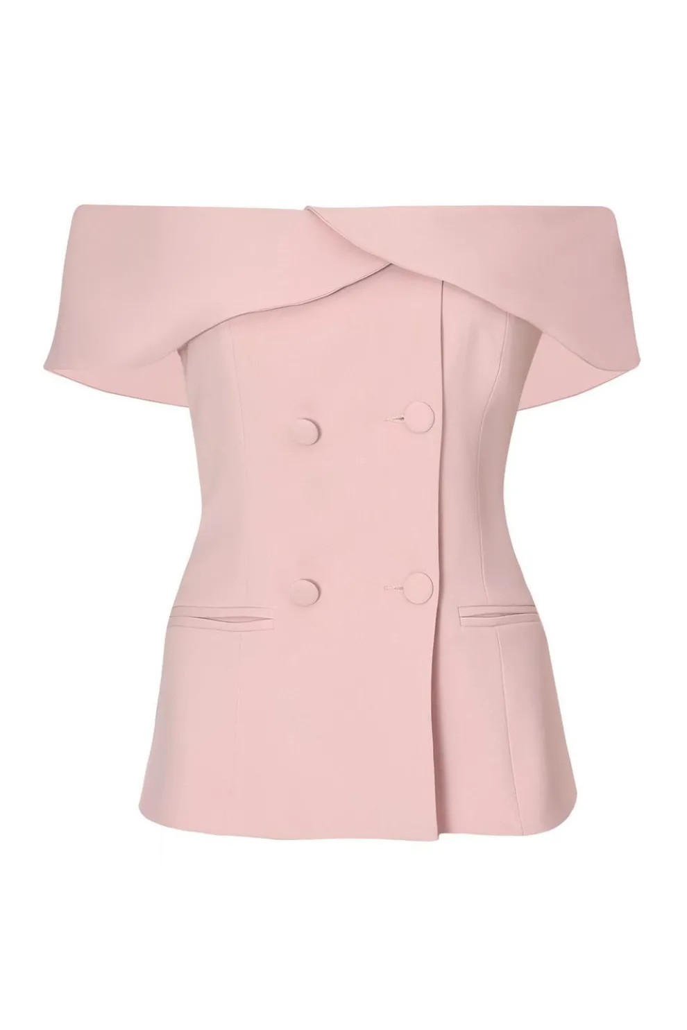 Pale Pink Bardot Waistcoat