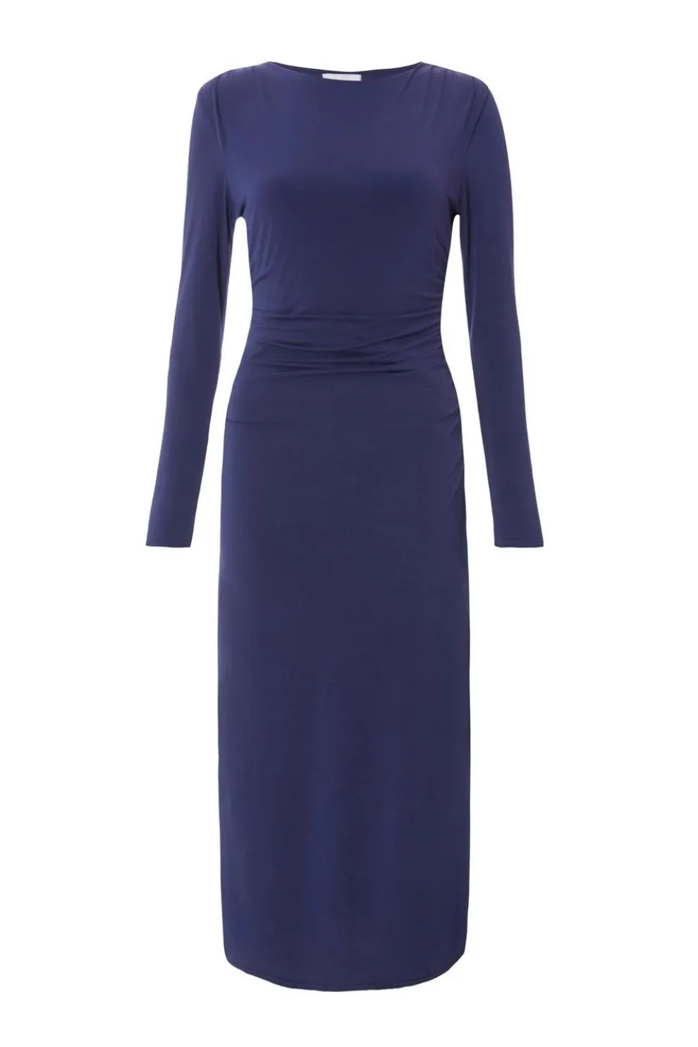 Petite Indigo Ruched Midaxi Dress