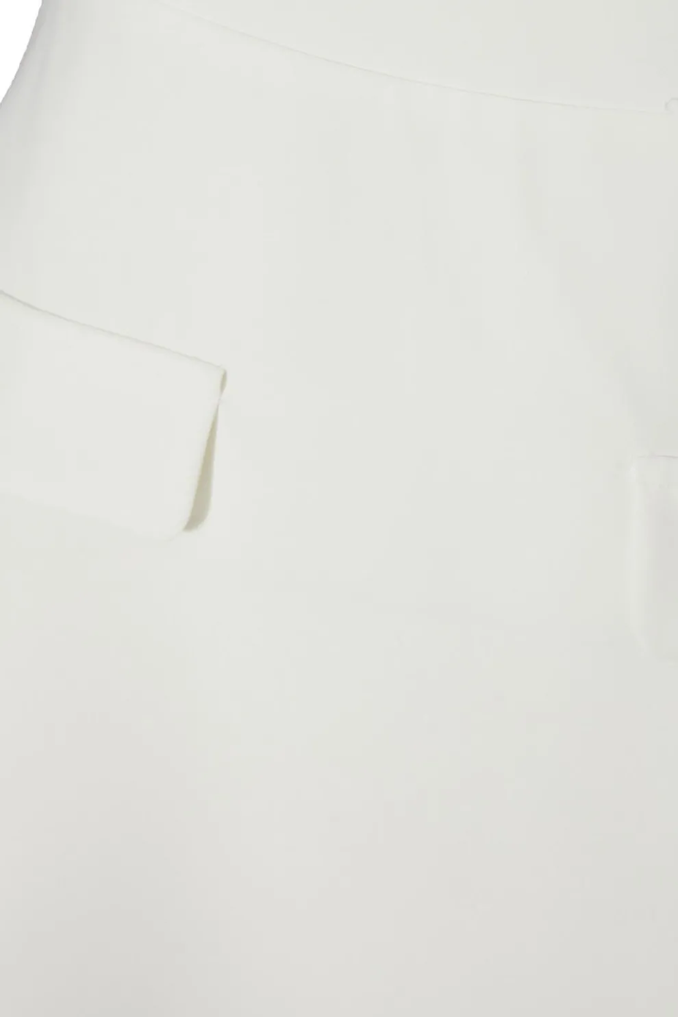 Petite White Bandeau Mini Dress