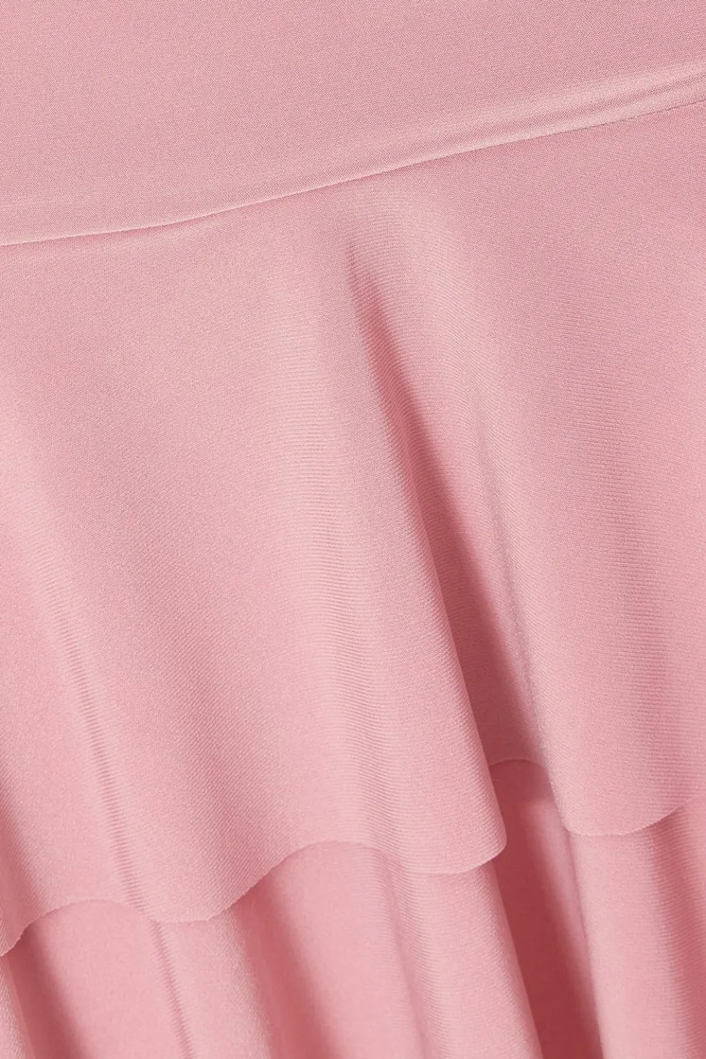 Pink Bardot Ruched Mini Dress