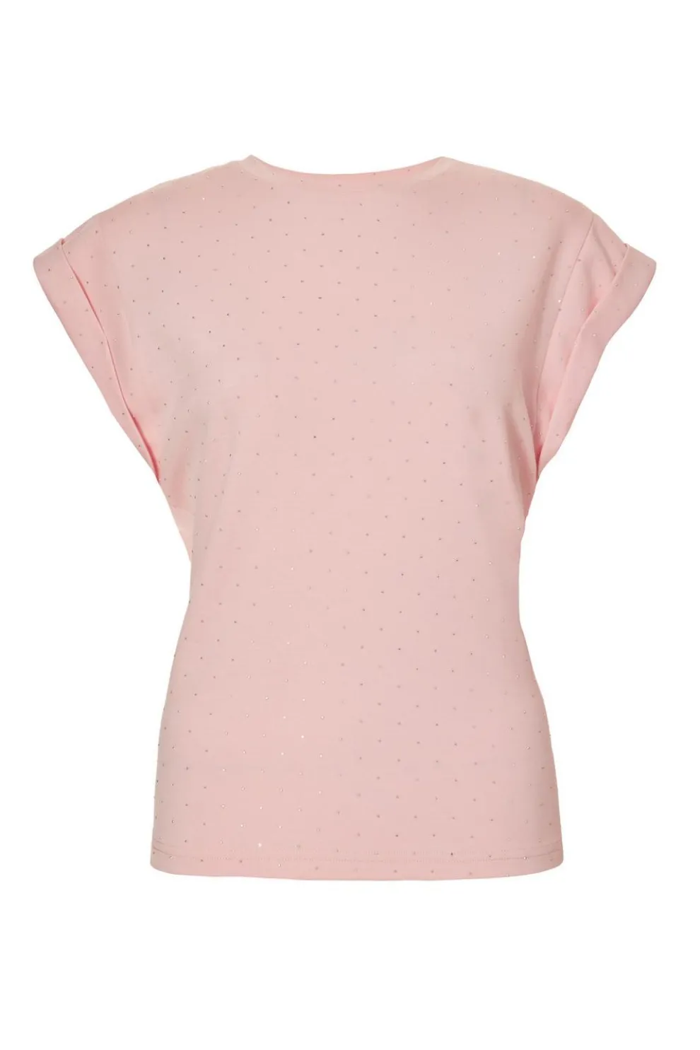 Pink Stud Detail Top