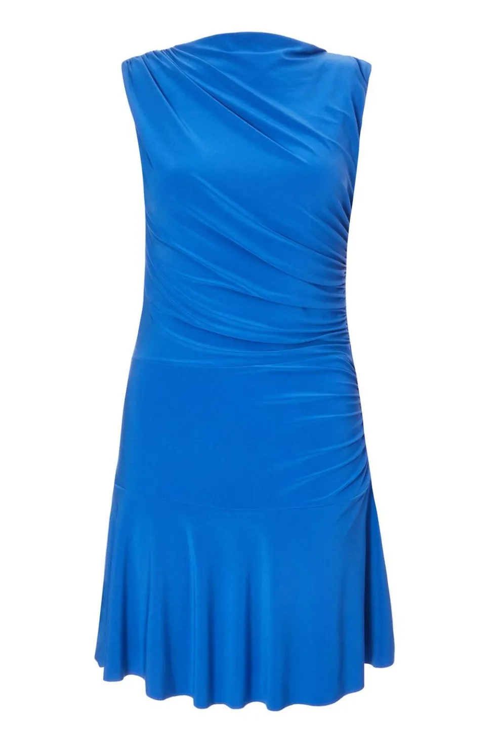 Royal Blue Ruched Playsuit