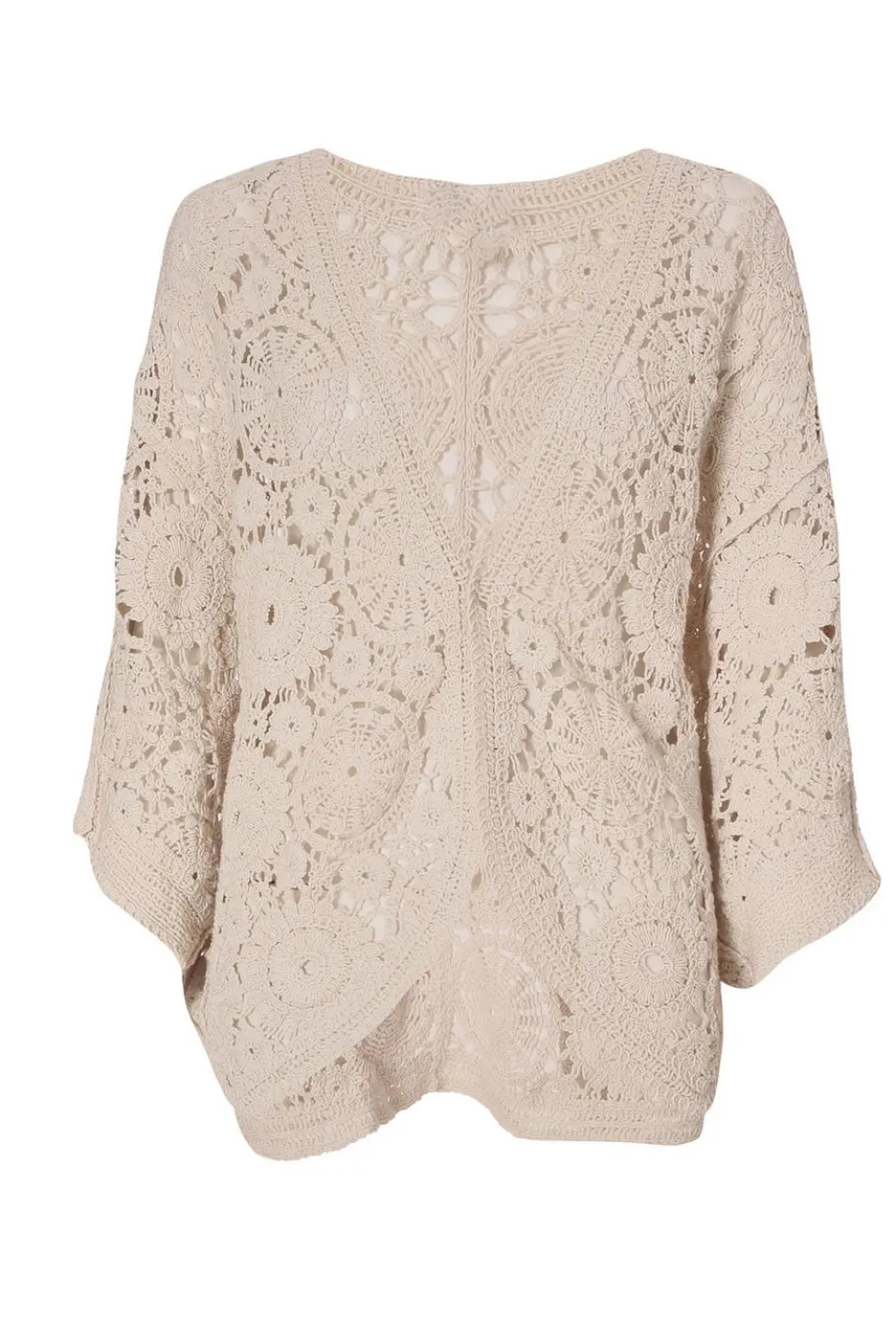 Stone Crochet Cardigan