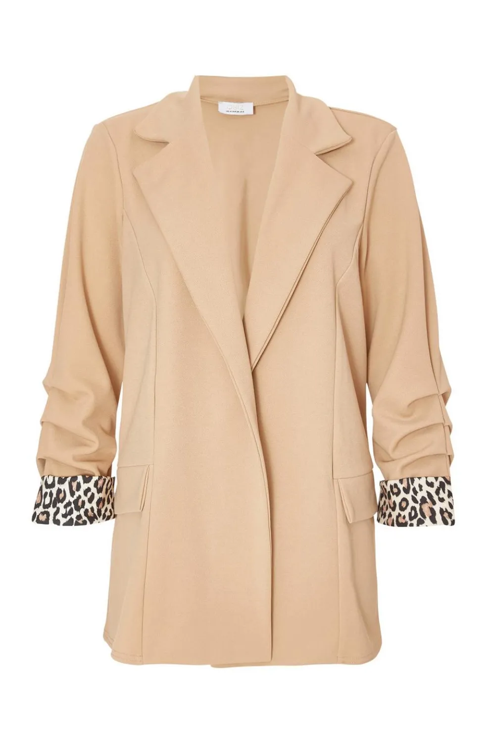 Stone Printed Cuff Blazer