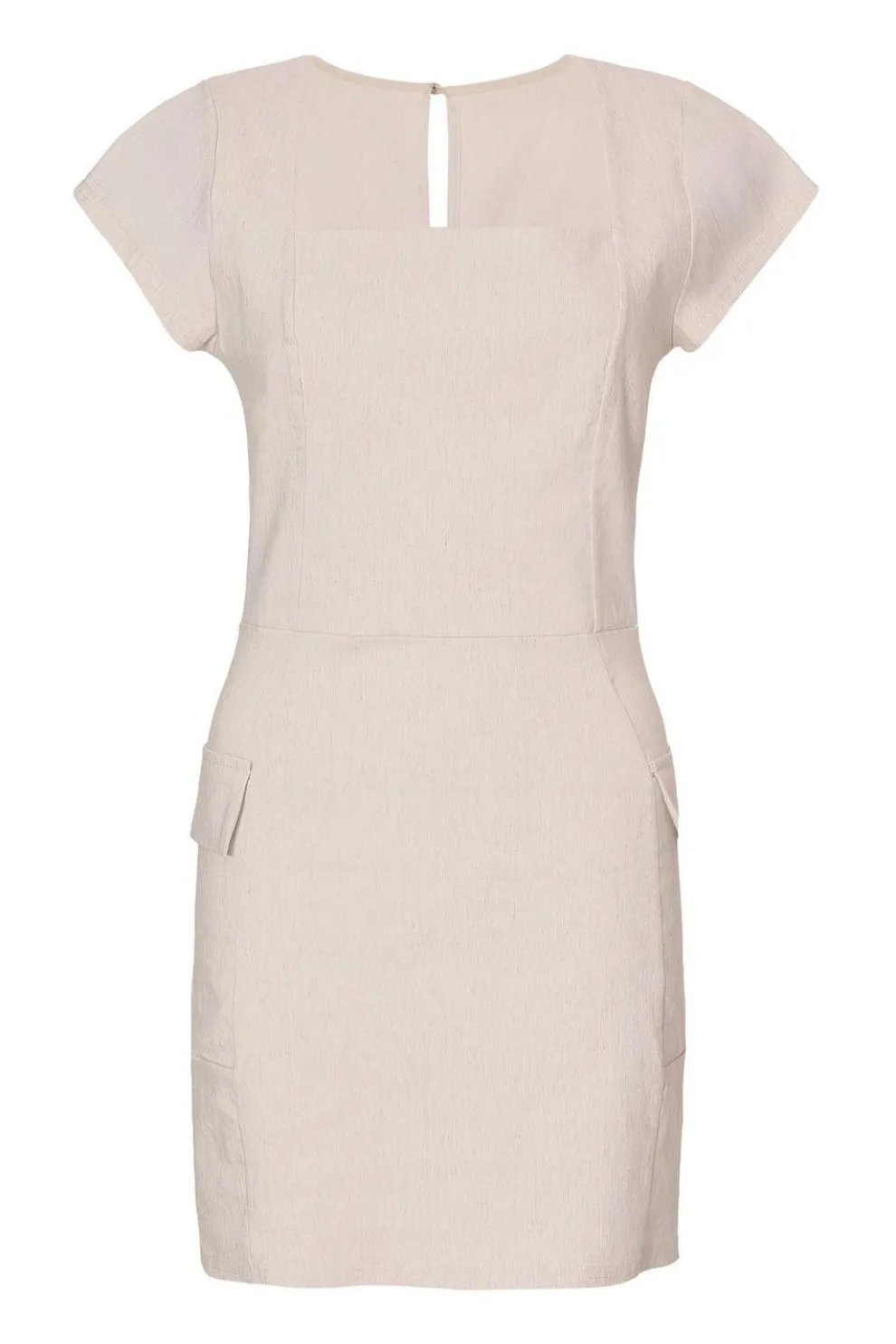 Stone Utility Mini Dress