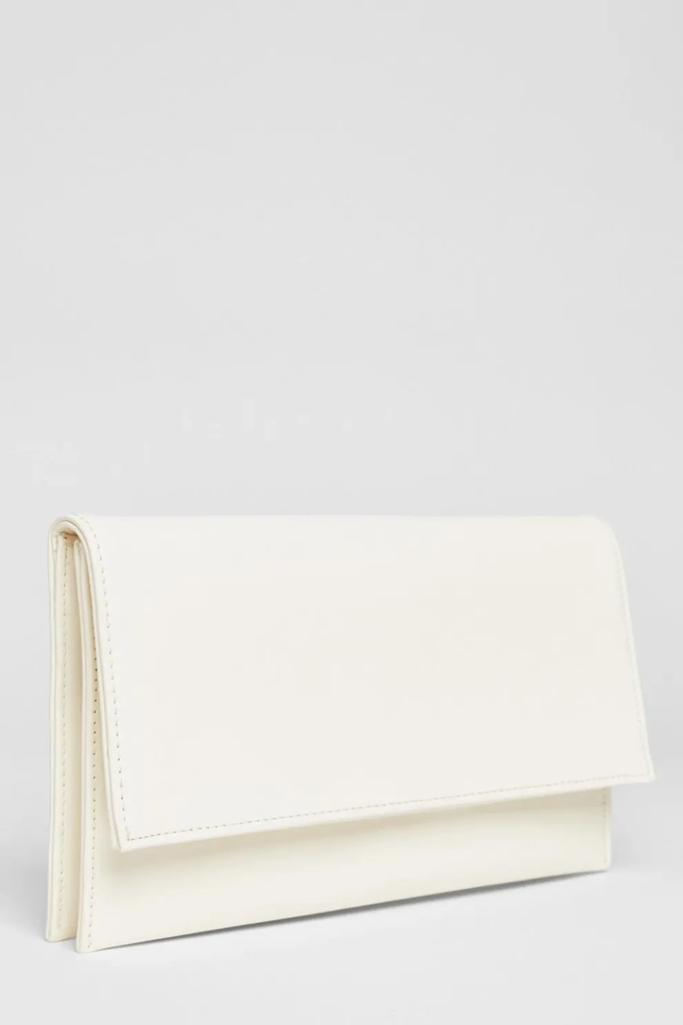 White Fold Over Envelope Bag