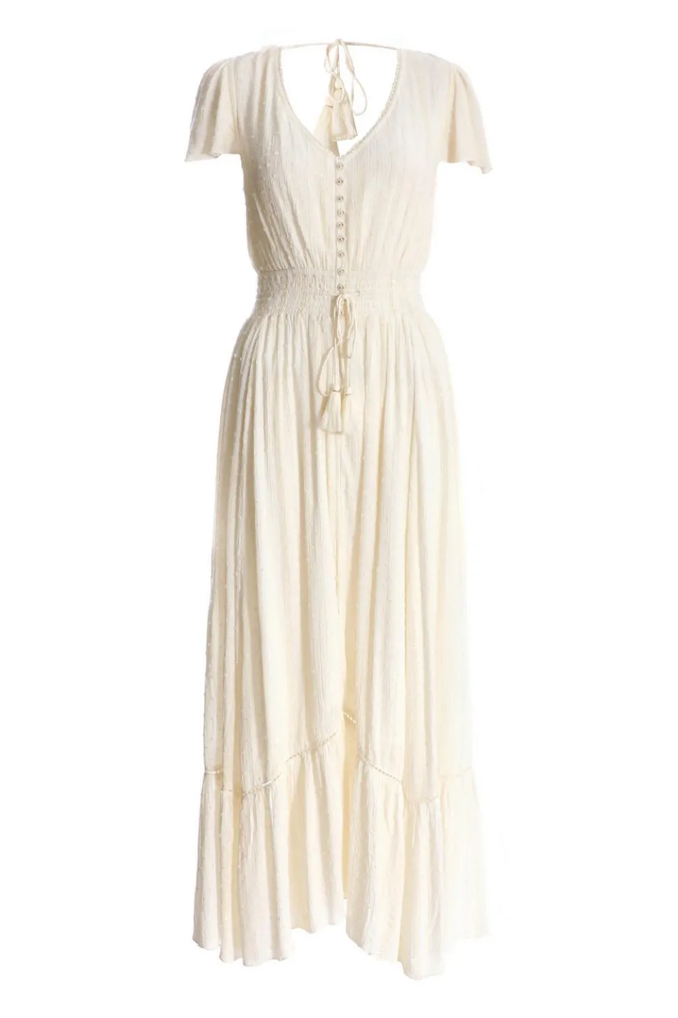 White Lace Maxi Dress